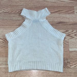 Knit Cream Top